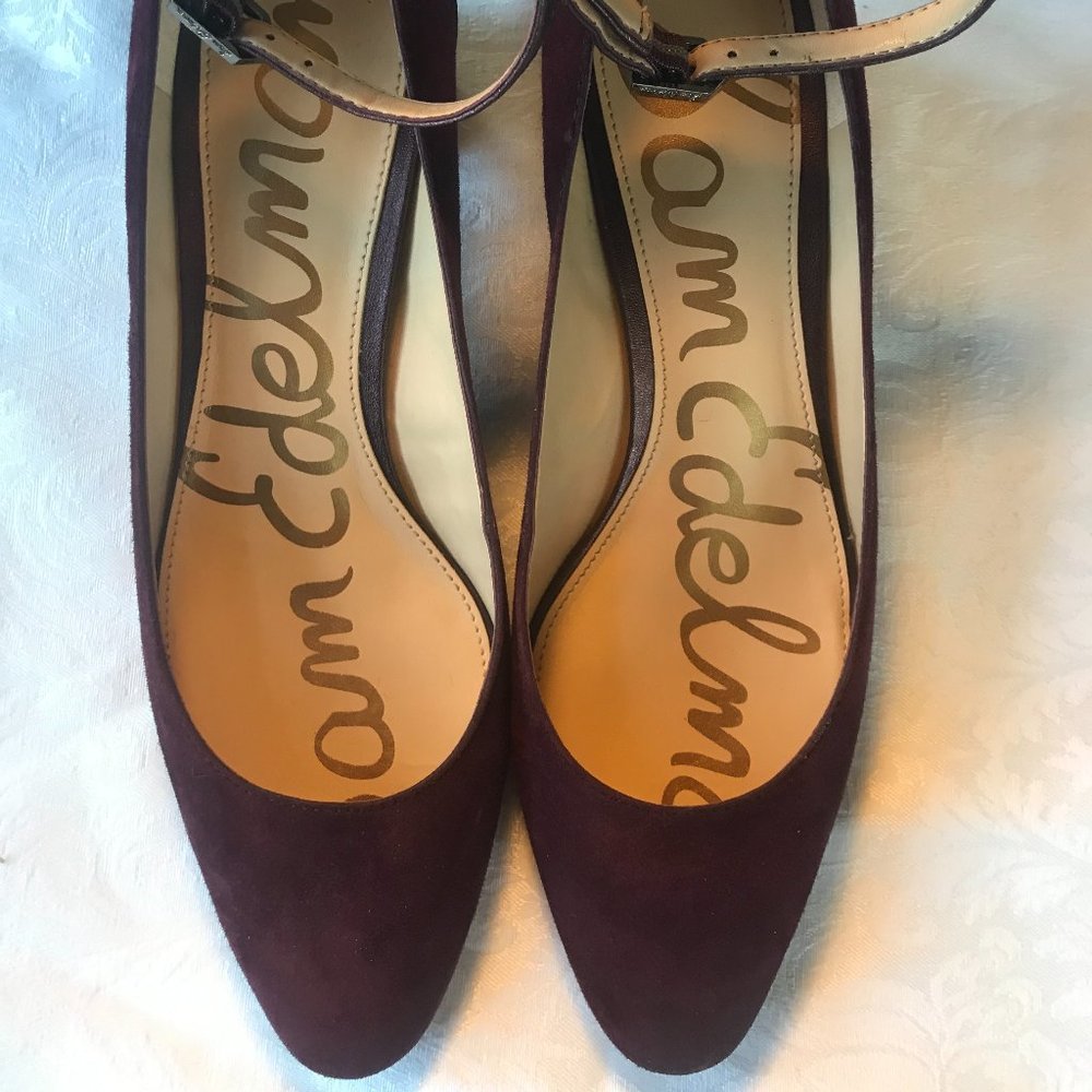New Sam Edelman Lola Pumps 2 Tone Ankle Strap 8.5